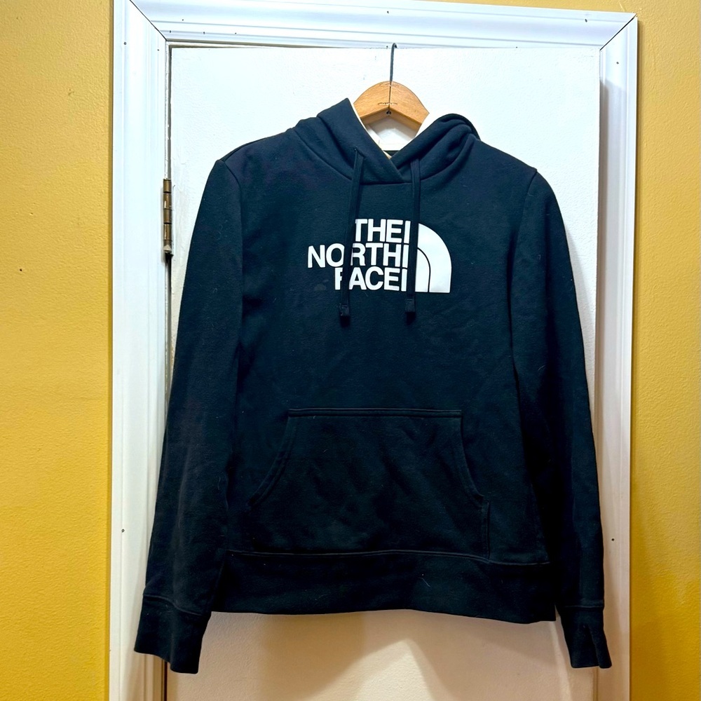 The North Face Black Hoodie! EUC